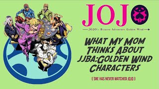 My mom's hilarious #comments about #JJBA characters! #anime #animelover #jojosbizzareadventure #jojo