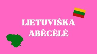 Lietuvių abėcėlė (be animacijų)