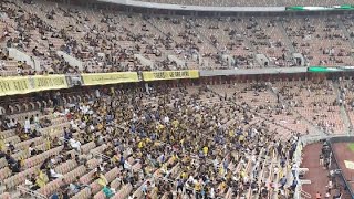 اجواء الملعب قبل مباراة الاتحاد والاتفاق