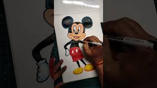 Highlight  from today's live stream Making a artwork of Mickey Mouse #Mickey #mickeymouse #disney