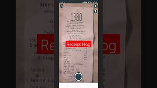 Receipt Hog: Scan Recipts and Earn. #receipthog