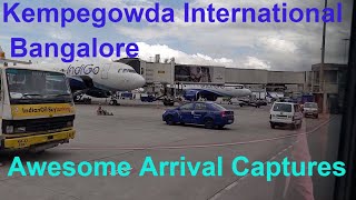 Spice Jet Delhi Bangalore/ Part 3 /KIAL Landing Arrival Concourse Captures