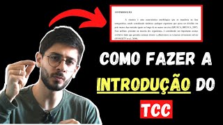 TCC: Como Fazer a Introdução Rápido e Fácil!