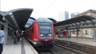 Doppelstockwagen auf der RB 75 und mehr in Mainz