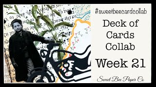 Week 21 Collage Collab | Deck of Cards Collab Weekly Project | Collage Challenge #sweetbeecardcollab