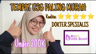 REKOMENDASI TEMPAT USG MURAH KUALITAS BINTANG 5 !!