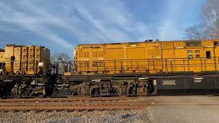 The Loram Rail Grinder in Woodford Va 4/2/22