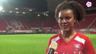 Licia Darnoud geniet: "Ik speel met FC Twente tegen Barcelona.."