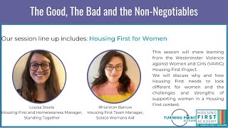 Turning Point Scotland HF 10th Anniversary Conference: Housing First for Women.