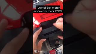 TUTORIAL BOX MOTOR MERK COOL - BOX MOTOR MONO LOCK MURAH MERIAH