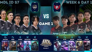 Pendekar Esports vs OPI Pegasus GAME 1 | MDL ID S7 Week 6 Day 1 | Regular Season