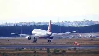 Stormy Landing at Frankfurt intl.