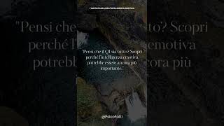 L'intelligenza emotiva è fondamentale per il nostro benessere. 😊🧠 #shorts #emozioni #psicologia