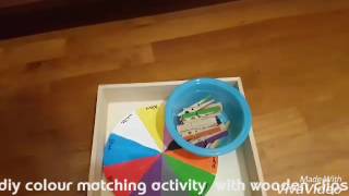 Montessori inspired shelf activities for preschoolers