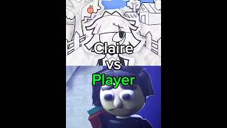 Claire #vs Player #fundamentalpapereducation #baldisbasics #shorts #editing