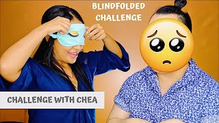 BLINDFOLD MAKEUP CHALLENGE ft. Chea Nuh | Endi Feng