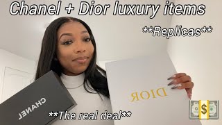 Unboxing Chanel + Dior luxury items FT. kickside | Shalaya Dae