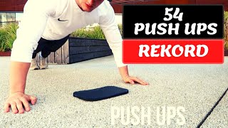 WELTREKORD CHECK - 54 LIEGESTÜTZE (PUSH UPS)  in 30 SEKUNDEN