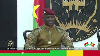 Séjour du Président Ibrahim TRAORE à Bamako