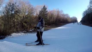 Carson Skiing Salamander and Nikki Falls