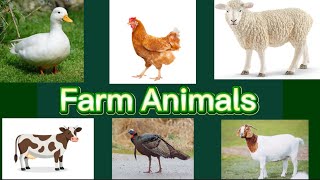 Farm Animals for kids #baby #animals #uk