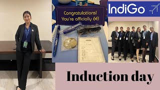 Induction day | Indigo | first day of training