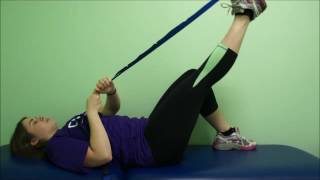 lower extremity hamstring stretch