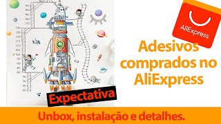 Confira a qualidade desses adesivos comprados no AliExpress