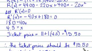 MCV 3.3 and 3.4 Optimization Problems part 3