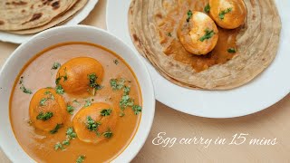 ടേസ്റ്റി മുട്ടകറി  in 15 mins.. #eggcurryin15mins..#breakfastrecipe..#முட்டைக்கறி..#huevo al curry