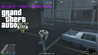 GTA 5 Heist - Series A - Steal Coke, Pickup The Trash Bag Part 1