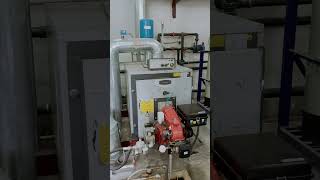 water booster and boilers with softener and storage tanks #boiler #tanks #booster