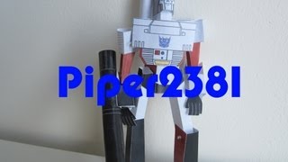 Megatron Papercraft