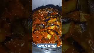 Sambel Terong #sambel #sambelenak #sambelmentah #food #shorts