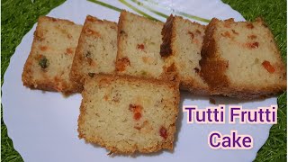 Eggless tutti frutti cake recipe। cake recipe। Christmas cake recipe