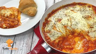 OVO A PARMEGIANA | BEM RÁPIDO | #receitas #cozinha