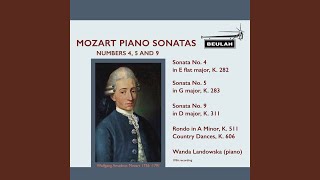 Piano Sonata No. 5 in G Major, K. 283: I. Allegro