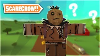 I pretended to be a Scarecrow in Island Royale... (Roblox Fortnite)