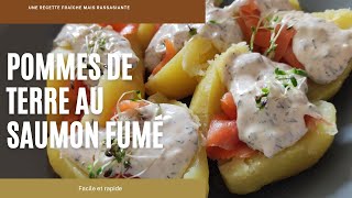 POMMES DE TERRE AU SAUMON FUMÉ🥔🐟N°121