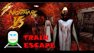 Granny 3 Unofficial Nightmare Mode V3 Train Escape 🚆