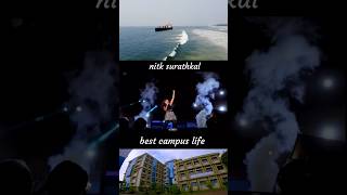 NIT Surathkal😍Campus Beauty || Monsoon 🌧️|| Private Beach ⛱️ #jeemains #collegelife #iitjee #nit