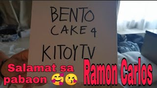 Bento Cake ng Kitoy's Lutong Bahay || By Ramon Carlos