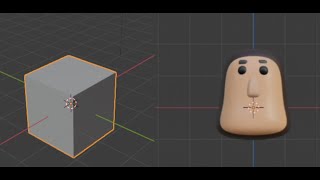 how to create a monkey face in blender 2.93 🙉🙉🙈