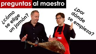 Maestro de maestros: Revelando secretos y curiosidades antes del corte de Jamón