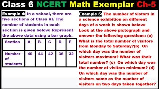 Class 6 Math Ch-5 Example 4|Example 5 Math NCERT Exemplar Solution|MATH|NCERT|Data Handling|CBSE|MAT