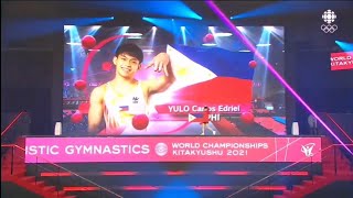 Carlos Yulo🇵🇭 A World Champion In Vault 2021 Kitakyushu