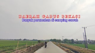 MOTORAN DI GABUS BEKASI SUASANA BANYAK SAWAH