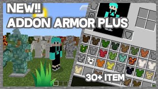 NEW ADDON 1.16 + MINECRAFT ARMOR PLUS YANG WAJIB KALIAN COBA BUAT SURVIVAL ||MEDIA FIRE