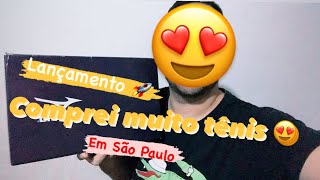 🛍 COMPRAS EM SÃO PAULO 🛍 / COMPREI VÁRIOS TÊNIS (M!ZUNO Knit LANÇAMENTO 😍