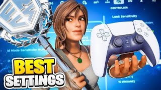 The QUEEN Of CONTROLLER 🎮 + *NEW* BEST Controller Settings For Fortnite Chapter 5 (PS4/PS5/XBOX)